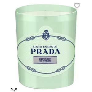 New Prada Infusion de cedre candle